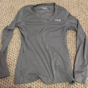 dry fit fila long sleeve